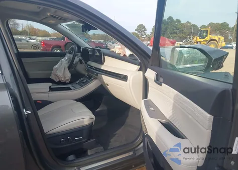 2025 Hyundai Palisade Calligraphy from USA, damaged, VIN KM8R74GE8SU857539